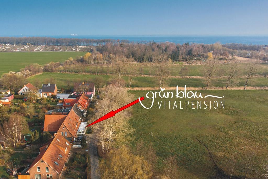 Gruenblau Relax Pension & Apartments روستوك المظهر الخارجي الصورة