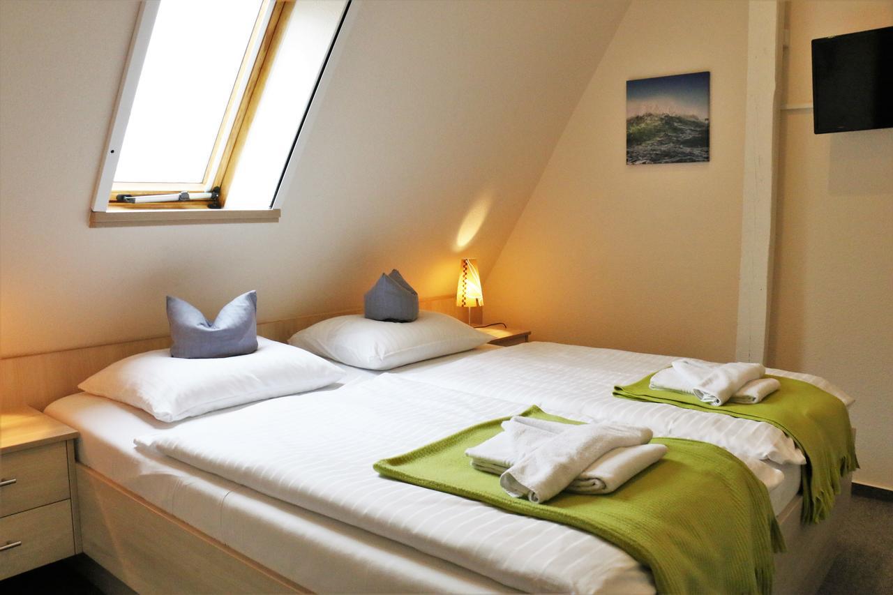 Gruenblau Relax Pension & Apartments روستوك المظهر الخارجي الصورة